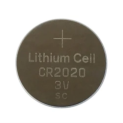 2PCS/LOT CR2020 button battery 3V lithium batteries coin cell is suitable for remote control / electronic meter and so on