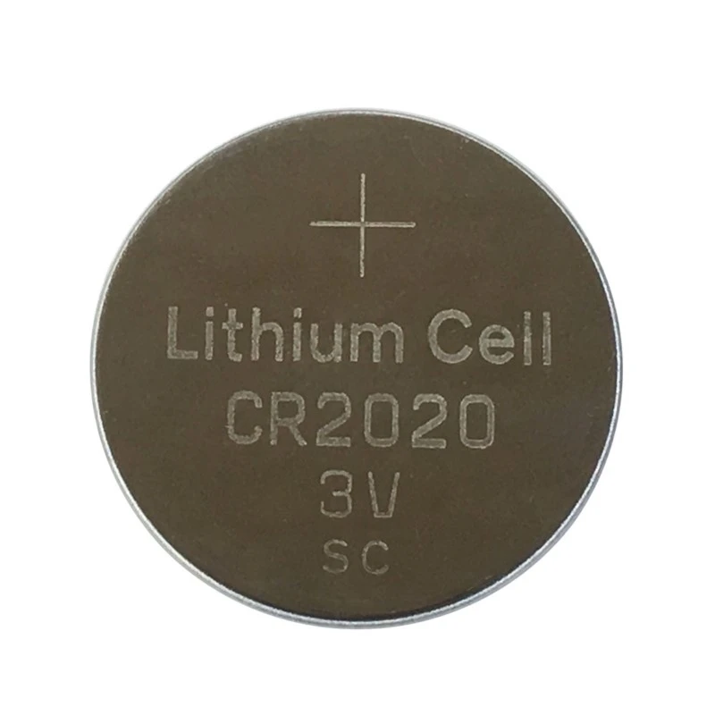 10PCS/LOT CR2020 button battery 3V lithium batteries coin cell is suitable for remote control / electronic meter and so on