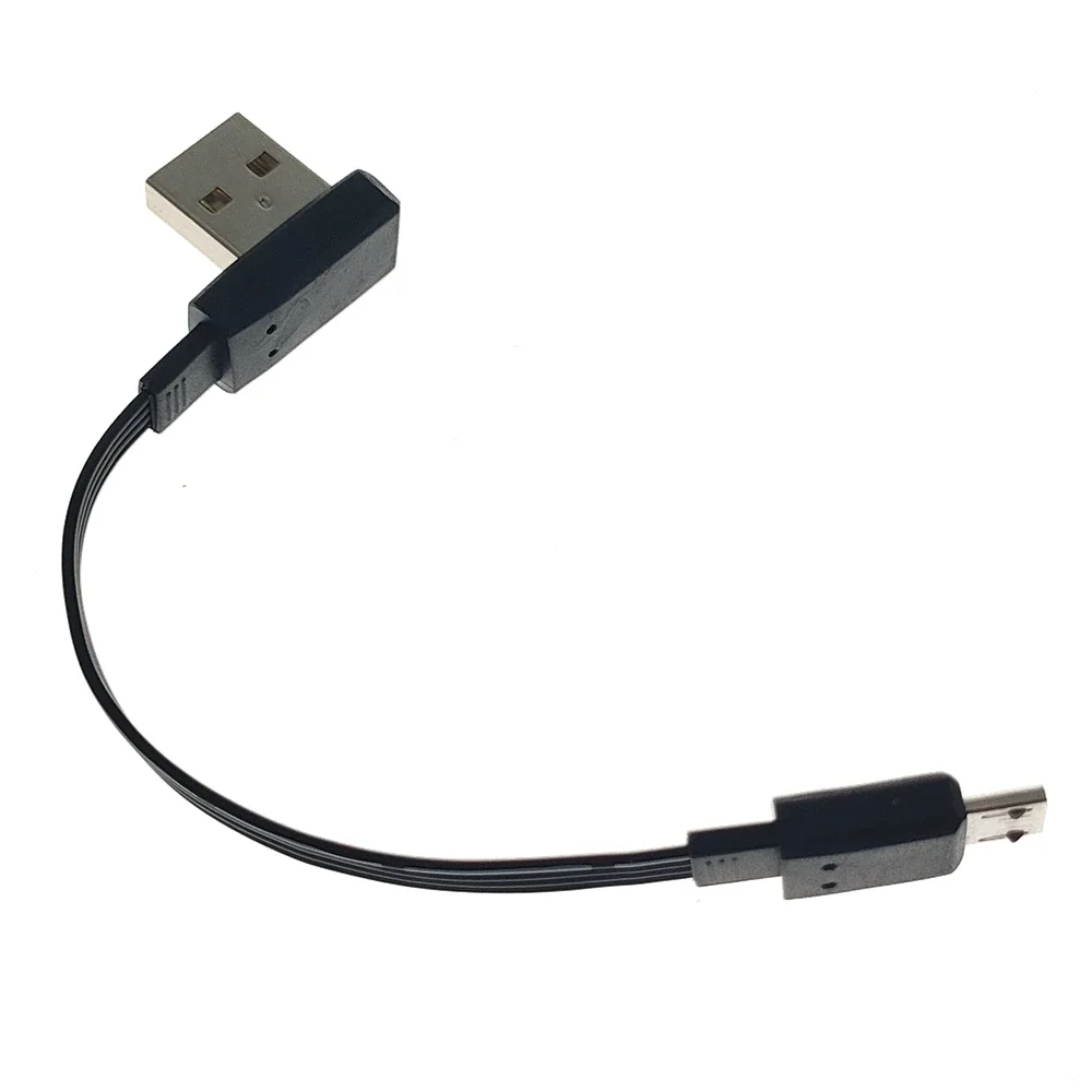 0.1M-1M 90 degree elbow micro USB data online, offline, left and right elbows V8 Android micro USB charging cable
