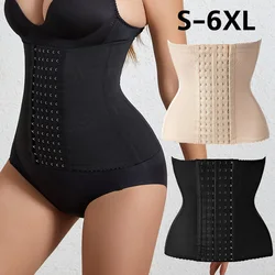 Women Waist Cinchers Corset Belt Firm Waist Support Belt Tummy Trimmer 6 steel boune Shapewear Waist Trainer Reducing Girdles