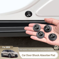 4Pcs Car Door Anti-shock Pad Anti-noise Buffer Gasket Auto Interior For Mini Cooper JCW Works Hatch F54 F55 F56 F57 F60 R50 R52