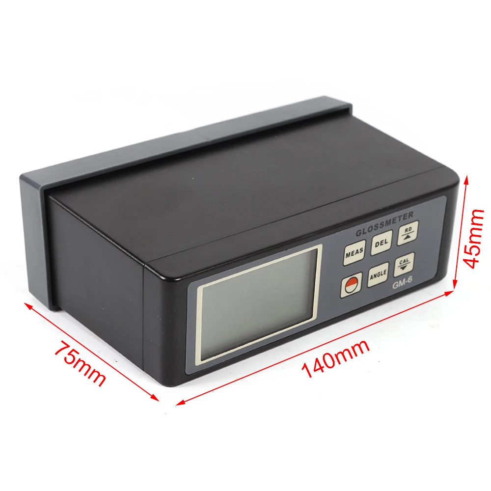 Medidor de brillo, calibración automática, 60 grados, RS-232 USB