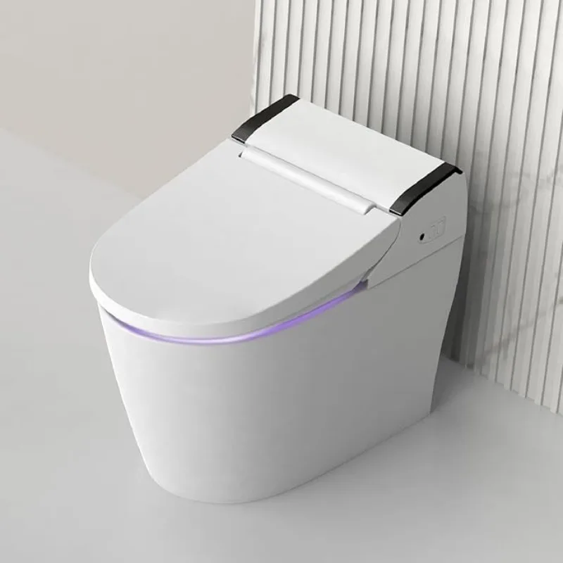 STYLEMENT TCB-8100N Smart Bidet Toilet for bathrooms Elongated One Piece Toilet with Soft Close Lid, Auto Dual Flush Heated Seat