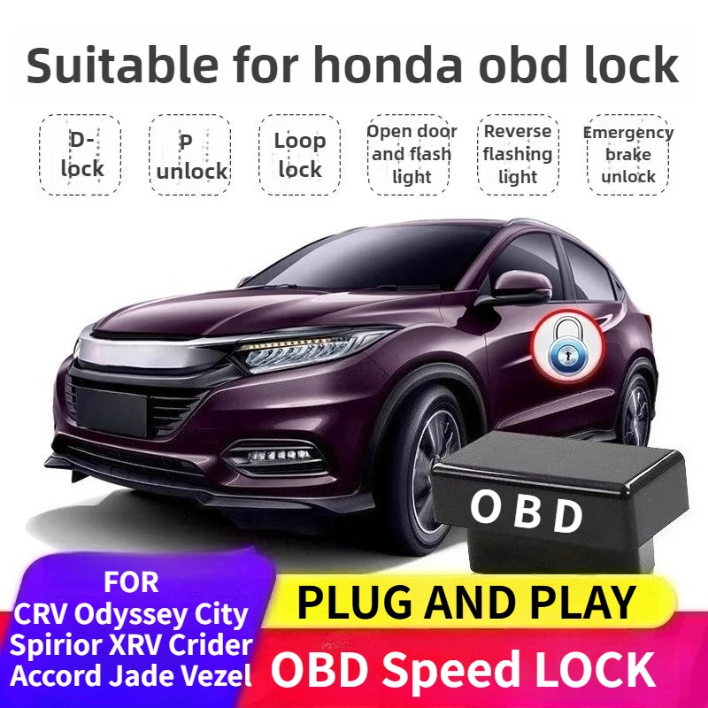

Car Door Close Auto Speed Lock for Honda CRV Odyssey City Spirior XRV Crider Accord Jade Vezel Automatic Locking System