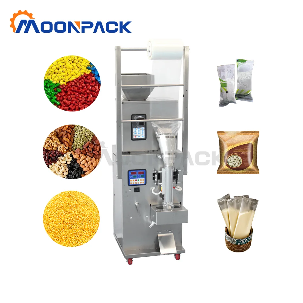 

Moonpack VFFSG-100g Multi-function Powder Packing Machine Dry Yeast Bag Products Counting And Packaging Vertical Packing Machine
