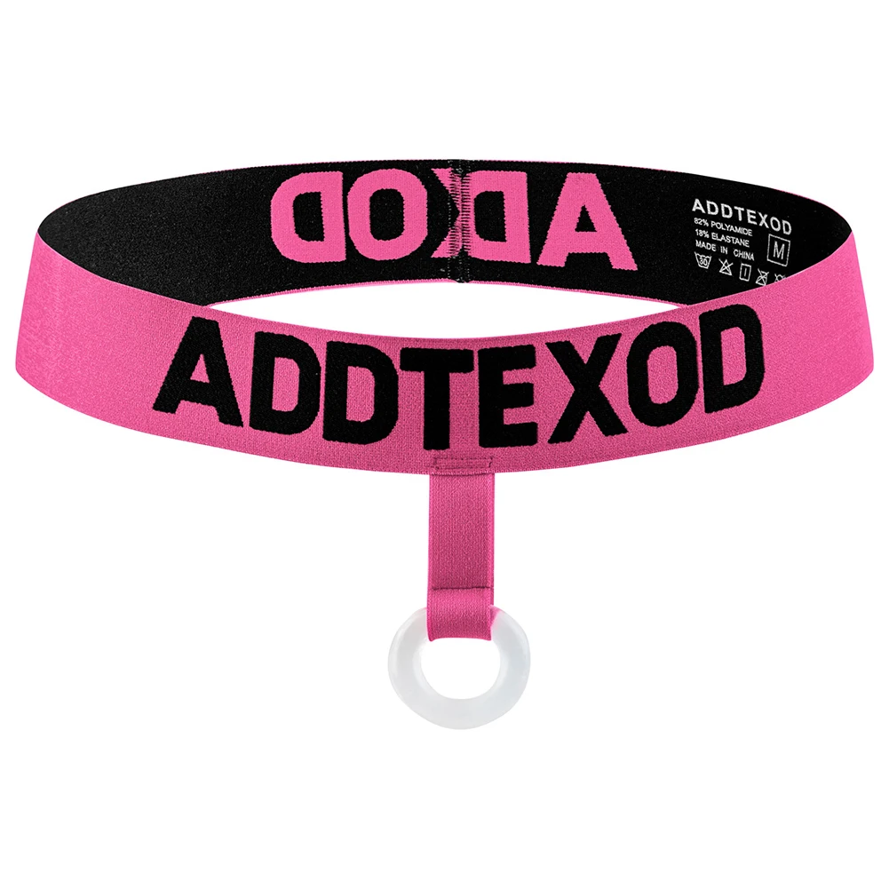 M-XXL Maat Heren Stretch Siliconen O-ring Erotisch Slipje Lingerie Lage Taille Ondergoed Thongs Cockring Slips Onderbroek