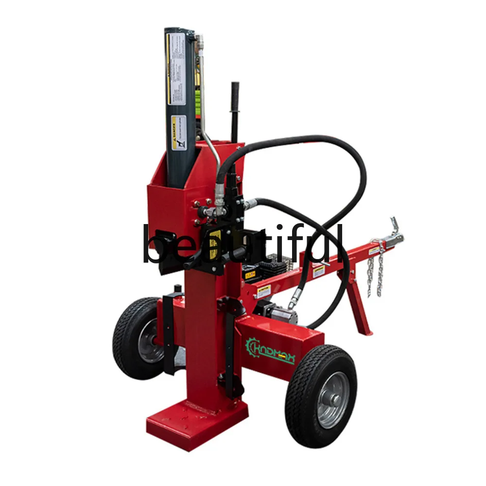 

Wood splitter Wheel type splitter Garden farm Wood processing Wood splitter Double handle