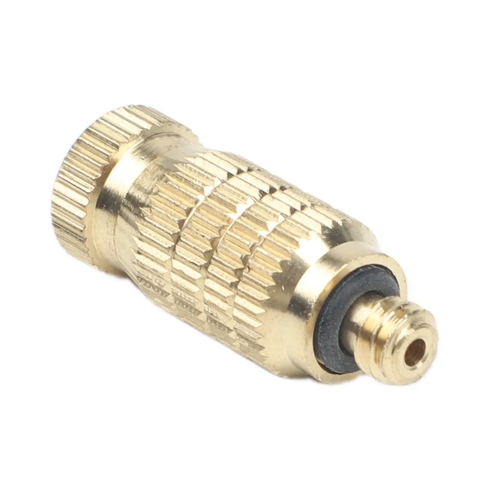 For Greenhouse Cultivation Outdoor Cooling System Outdoor Refreshing 24x9.5mm Brass Misting Nozzle Set 316 Male Thread