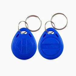 5pcs RFID Tag 125KHz  Proximity RFID Card Keyfobs Key Fob Access Control Smart Card 11 Colors Keyfob Free Shipping