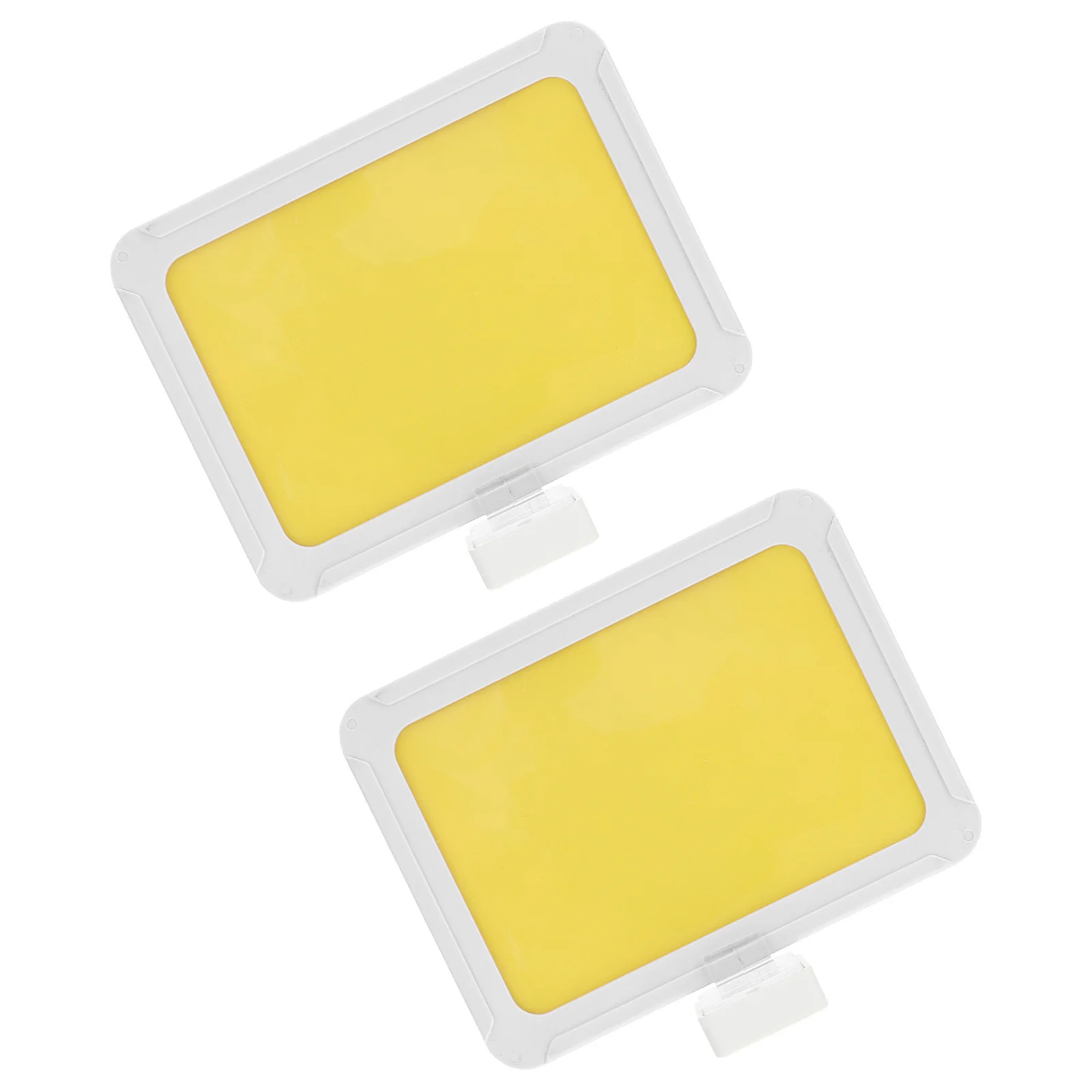 2Pcs Magnetic Classification Indicator Smooth Non Abrasive Surface Easy to Use Shelf Display Sign for Warehouse Storage