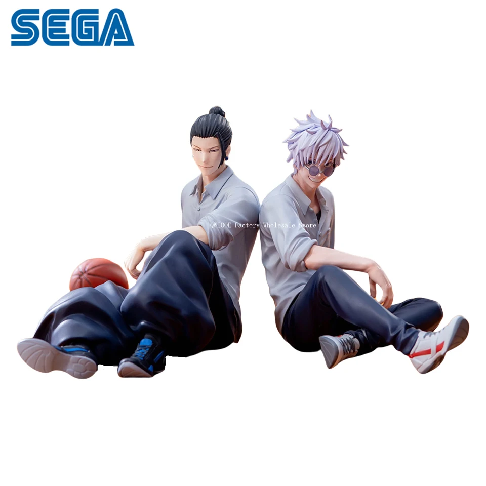 Original genuino SEGA Yumemirize Jujutsu Kaisen 10cm Gojo Satoru Geto Suguru figura de acción PVC Kawaii juguetes muñecas QWIOOE
