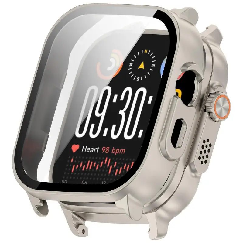 Case + Tempered Glass For Realme Watch 5 Accessories Hard PC Bumper Protective Shell Screen Protector For Realme Watch5 Cover image 3