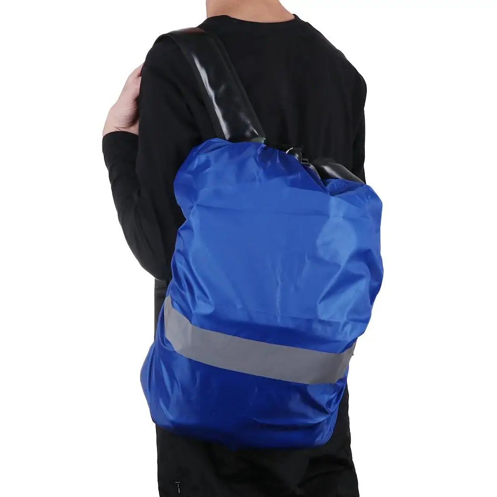 20/35L Reflective Rucksack Camping Hiking Waterproof Fabrics Bag Raincoat Backpack Rain Cover Travel Package