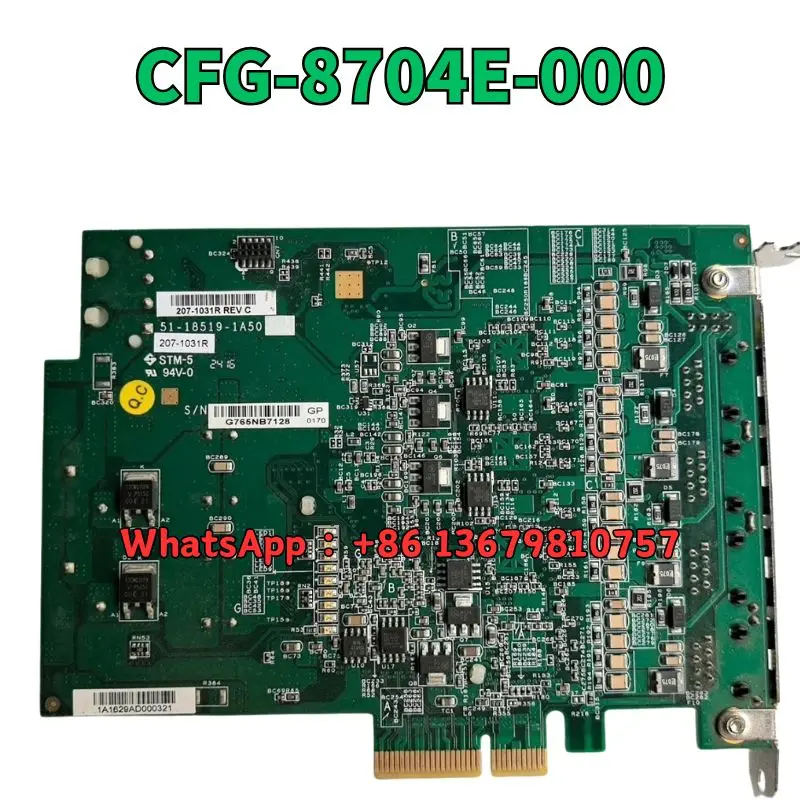 لوحة دوائر كهربائية مستعملة CFG-8704E-000 اختبار موافق الشحن السريع