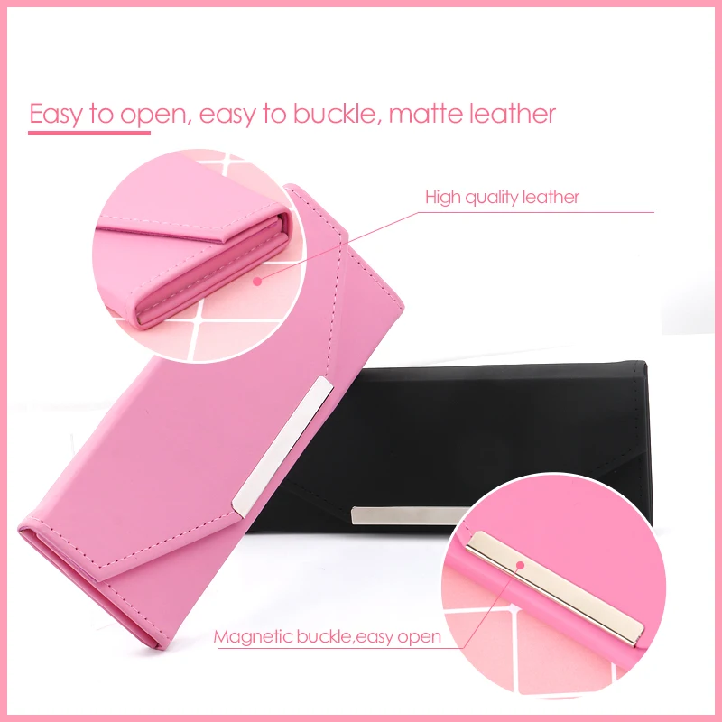 Leather Storage For Tweezers Professional Eyelash Extension Tools Bag Protect Case  Eyebrow Scissors Brushes