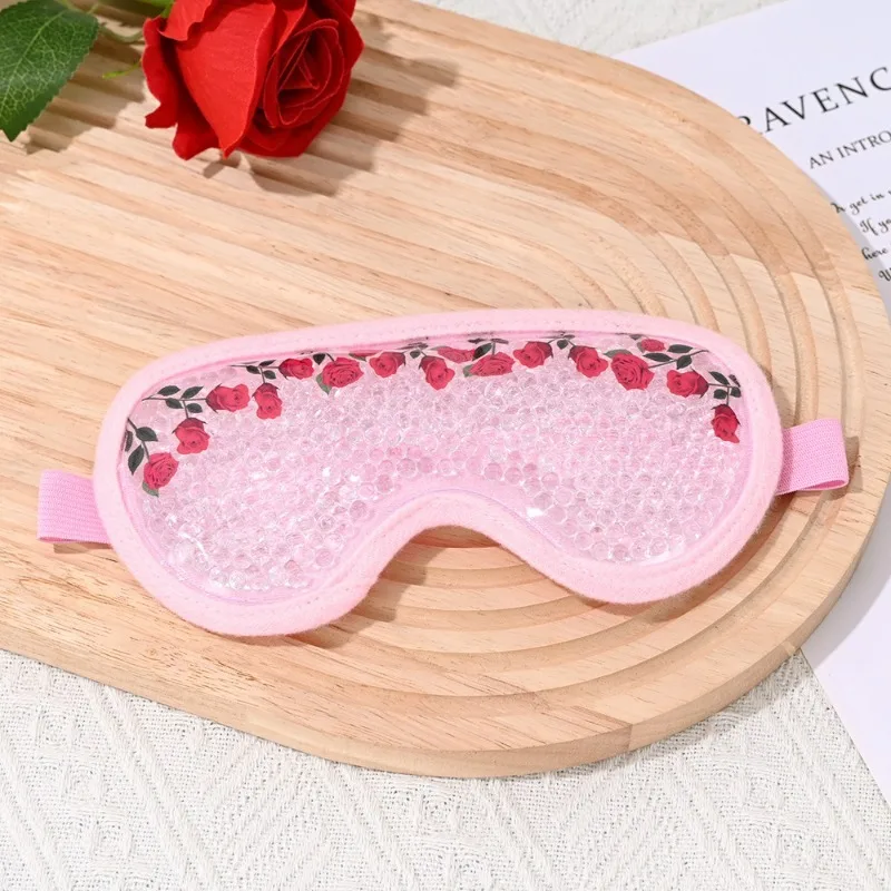 Maschera per gli occhi in gel riutilizzabile – Uso caldo e freddo per viaggi, sonno e comfort