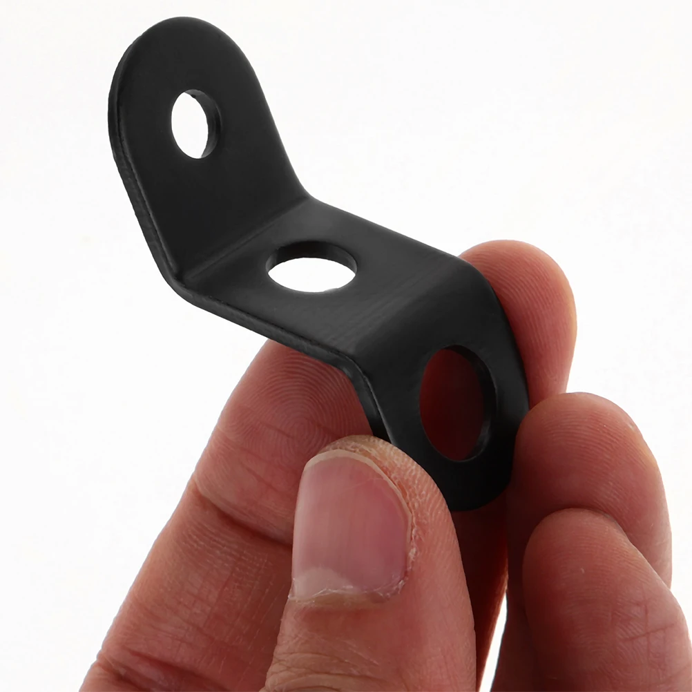 

2 Pcs Motorcycle Accessories Brake Fluid Reservoir Screw Mount Oil Can Tank Bracket