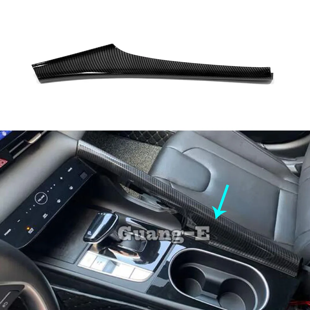 

Декоративная накладка на центральную консоль автомобиля из ABS-пластика, панель переключения передач, подлокотник, аксессуары для Hyundai Elantra Avante 2021 2022 2023