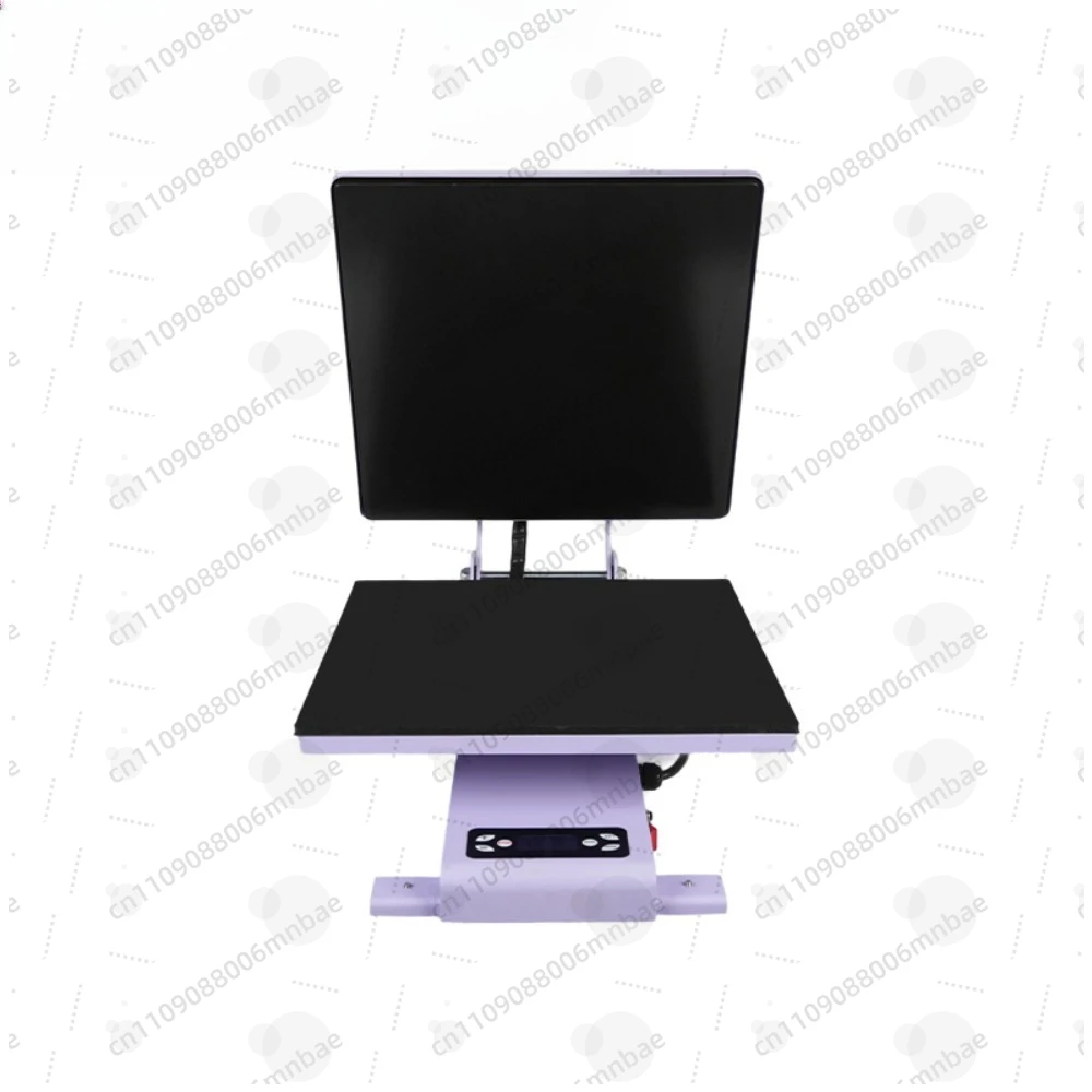 Electric automatic hot press 80 degrees large opening can be ironed flat press 38 * 38cm