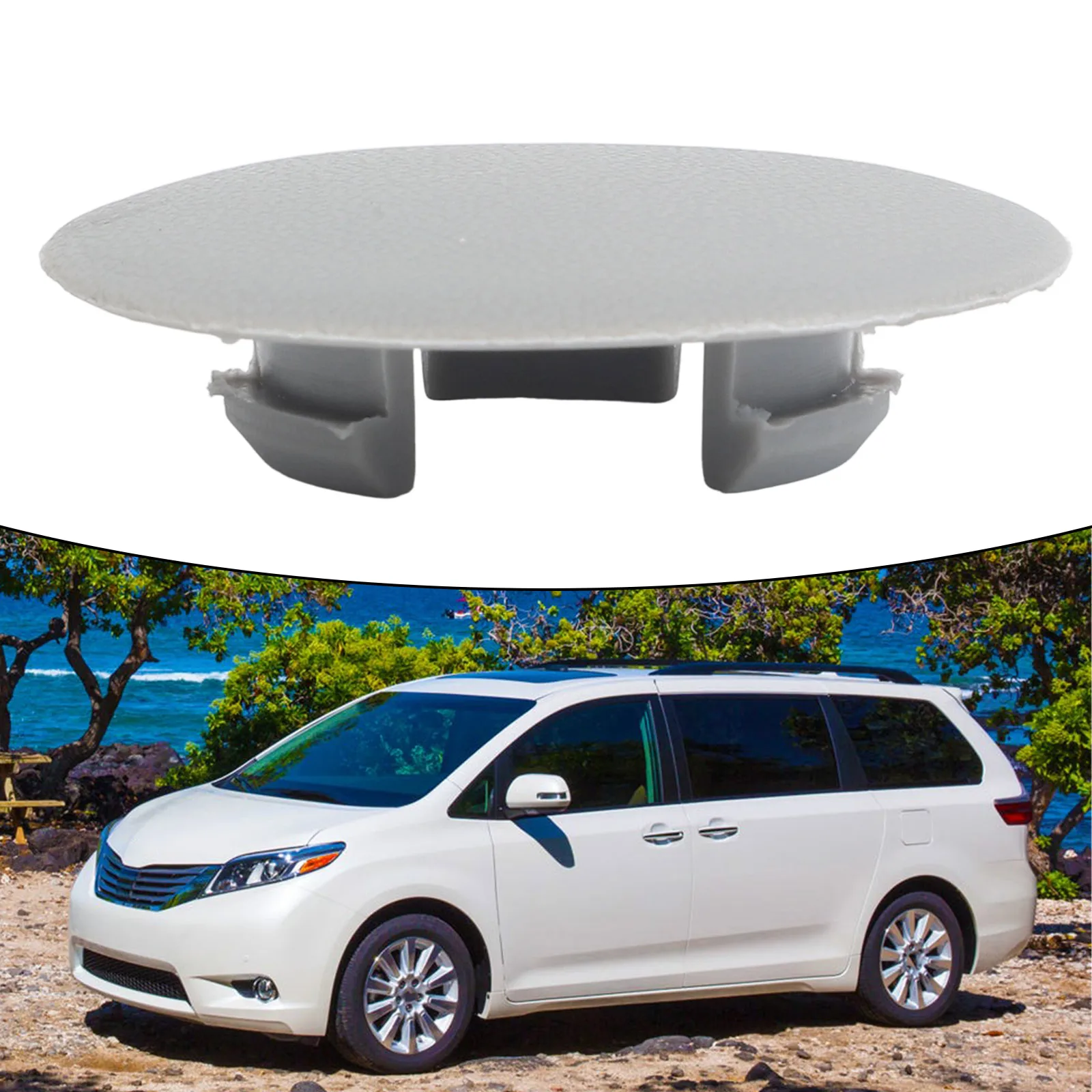 No Assembly Required Armrest Cap 72848-08020-B0 Direct Fit Easy Installation Fits For Toyota For Sienna 11-15 Car Accessories