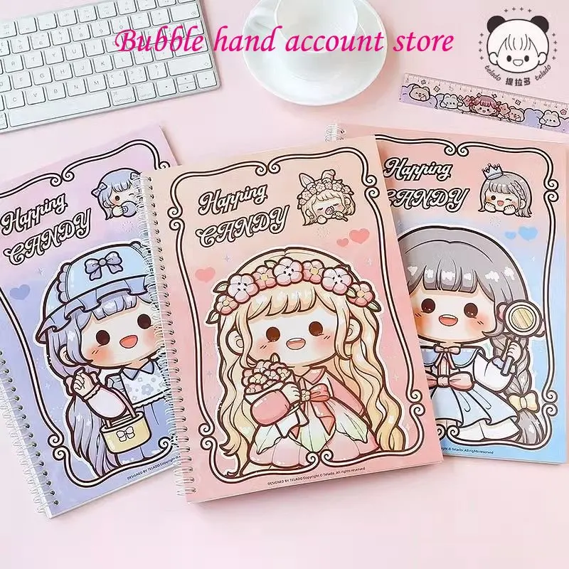 Telado Romantic afternoon tea release paper cute sticker tape double-sided release book hand account storage