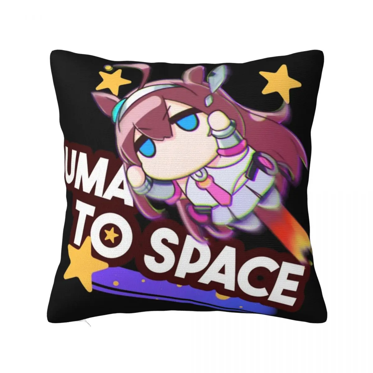 Uma Musume Pretty Derby Mihono Bourbon Pillowcases Soft Cushion Cover Decoration Throw Pillow Case Cover Home Multi Size