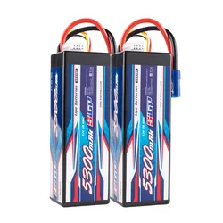 SIGP 3S 11.1V 5300mAh Lipo Battery 100C Hard Case met Deans EC5 Plug for RC Car Truck Boot Vehicles Tank Buggy Racing Hobby