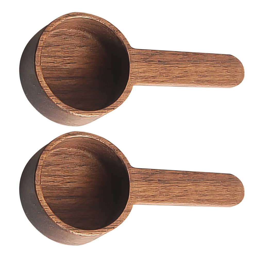 

2 Pcs Wooden Coffee Spoon Accessories Stirring Mug Scoops Spoons Daily Tablespoon