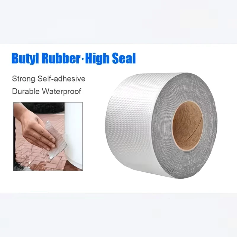 Heavy Duty Waterproof Aluminum Foil Tape, Leak Proof and Rust Proof, Used for Leak Repair, Suitable for Pipeline Maintenance