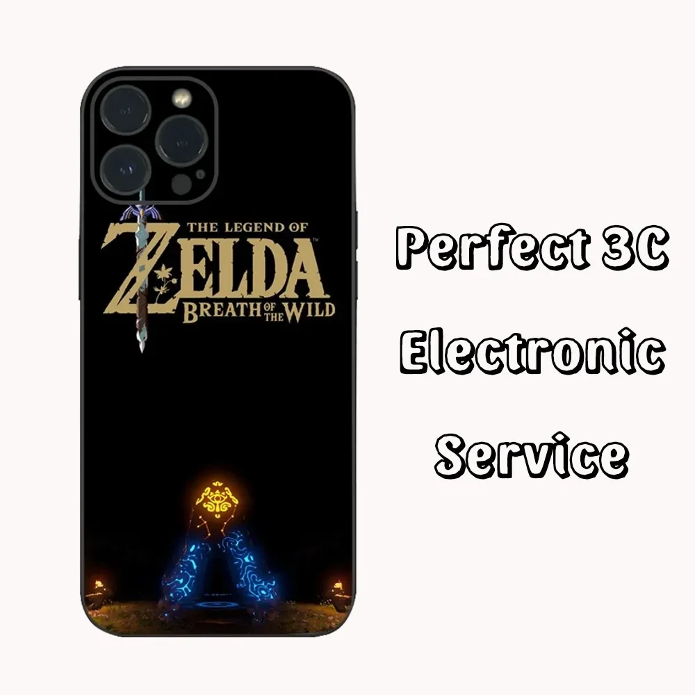 Game The L-Legend Of Z-Zelda Phone Case For IPhone16 15 14 13 12 Mini 11 Pro XS Max X XR SE5 6 7 8 Plus Soft Silicone Cover