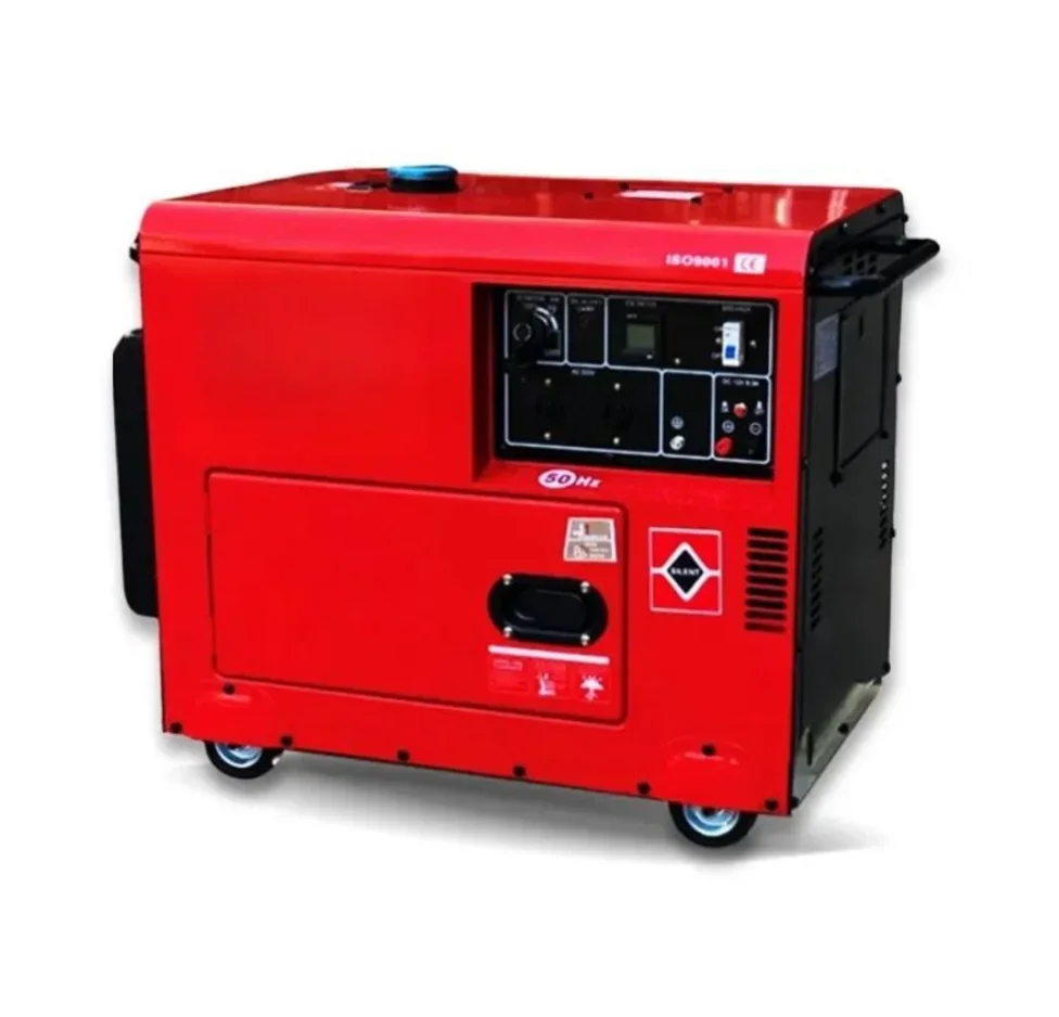 YHS Hot Sale 220V 5kw 6.5kW 8kW Remote Start ATS Single Phase/3 Phase Diesel Generators for Home Use