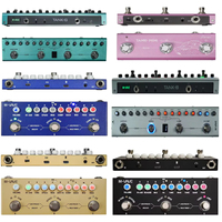 M-VAVE TANK-G/TANK-B/CubeBaby BASS/CubeBaby AC/CUBE BABY/TANK MINI Rechargeable Multi Effects Pedal for Electric Acoustic Guitar