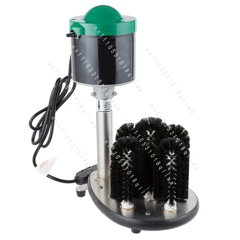 Commercial Cup Dishwasher Glass Washing Machine Electric Soft Brush Bar Restaurant Kitchen Wine Cleaning Machine Lava Vajillas