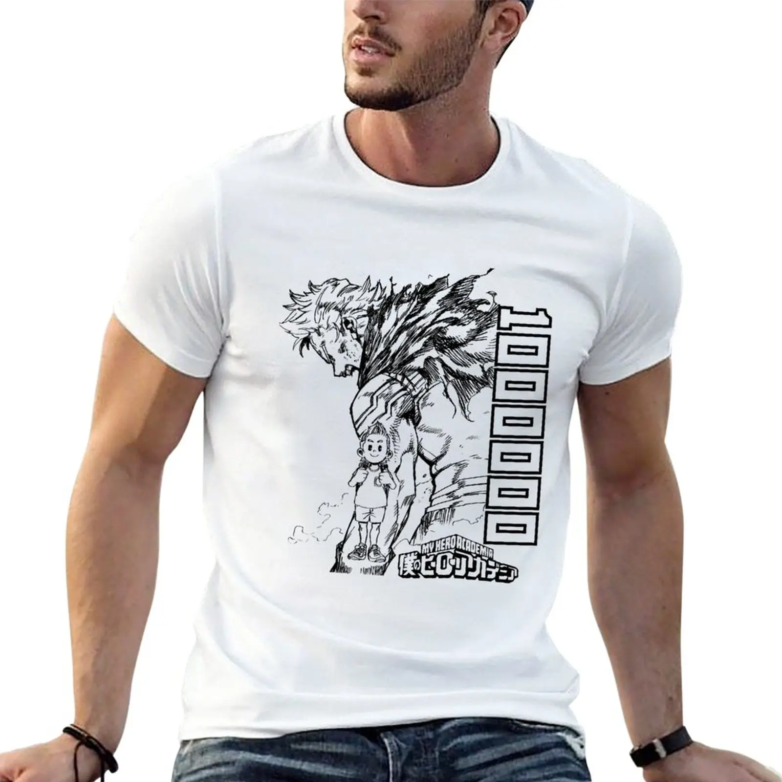 New lemillion T-Shirt Short sleeve aesthetic clothes anime clothes designer t shirt men