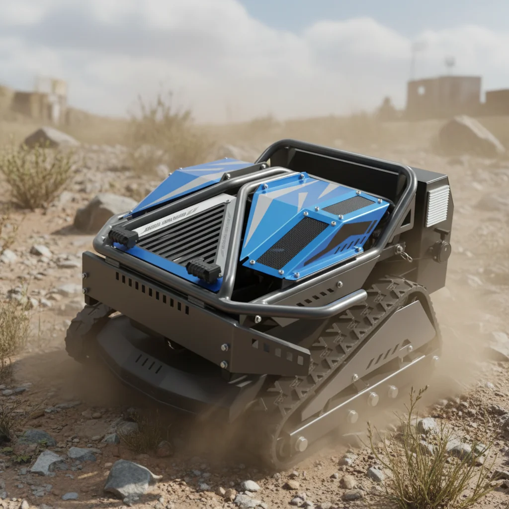 

Customize Remote Control Multifunctional Lawn Mower Grass Pruning Tool For Orchard