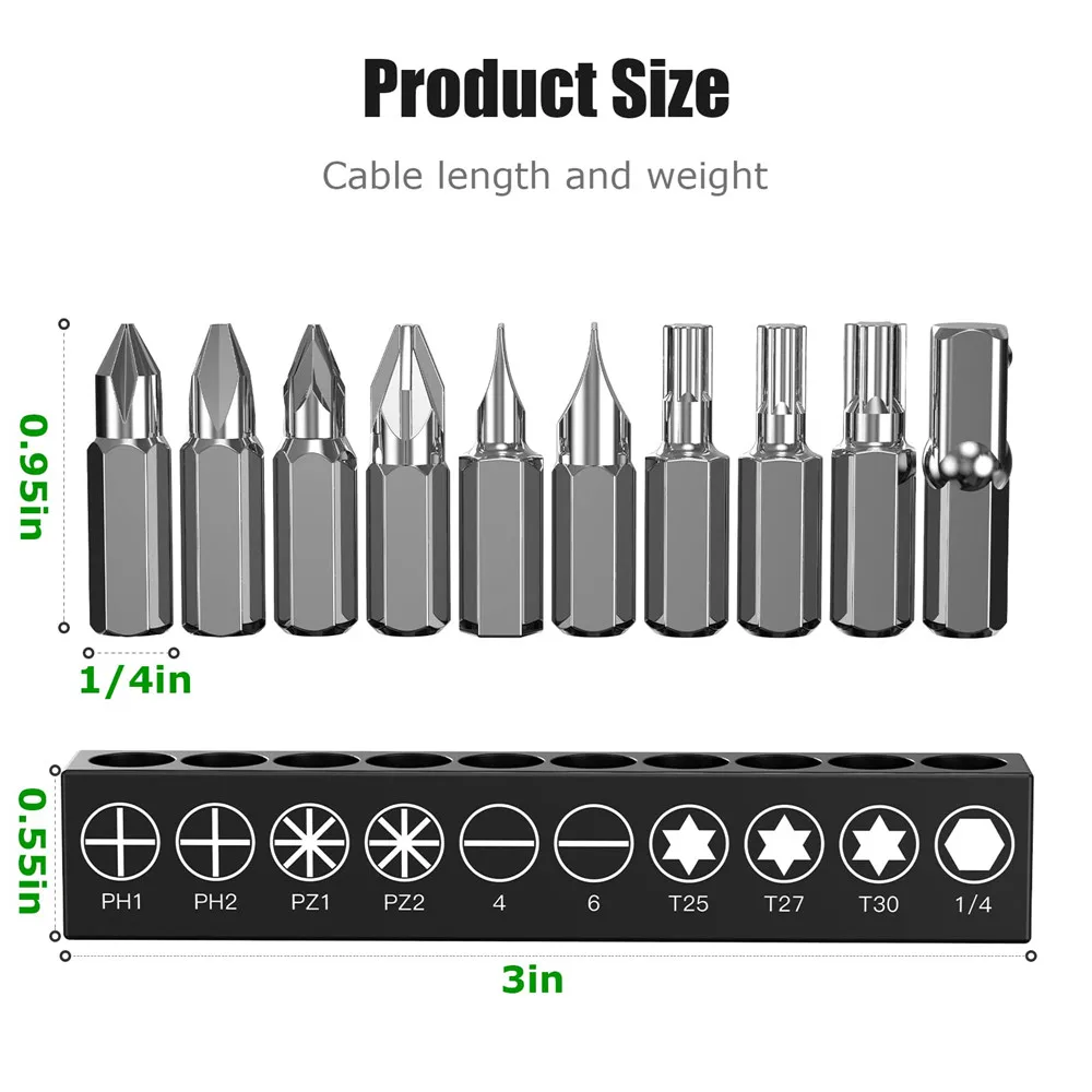 1/4"Hex Magnetic Pivoting Drill Bit Quick Change Drive Guide Drill Pivoting Bit Holder for Tight Spaces Magnetic Bit Tip Holder