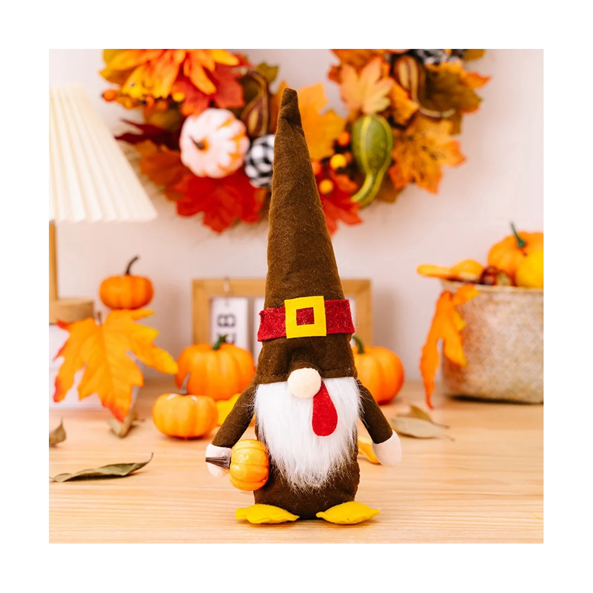 Thanksgiving Decoration Harvest Festival Turkey Faceless Rudolph Gnome Gnome Maple Leaf Dolls Pumpkin