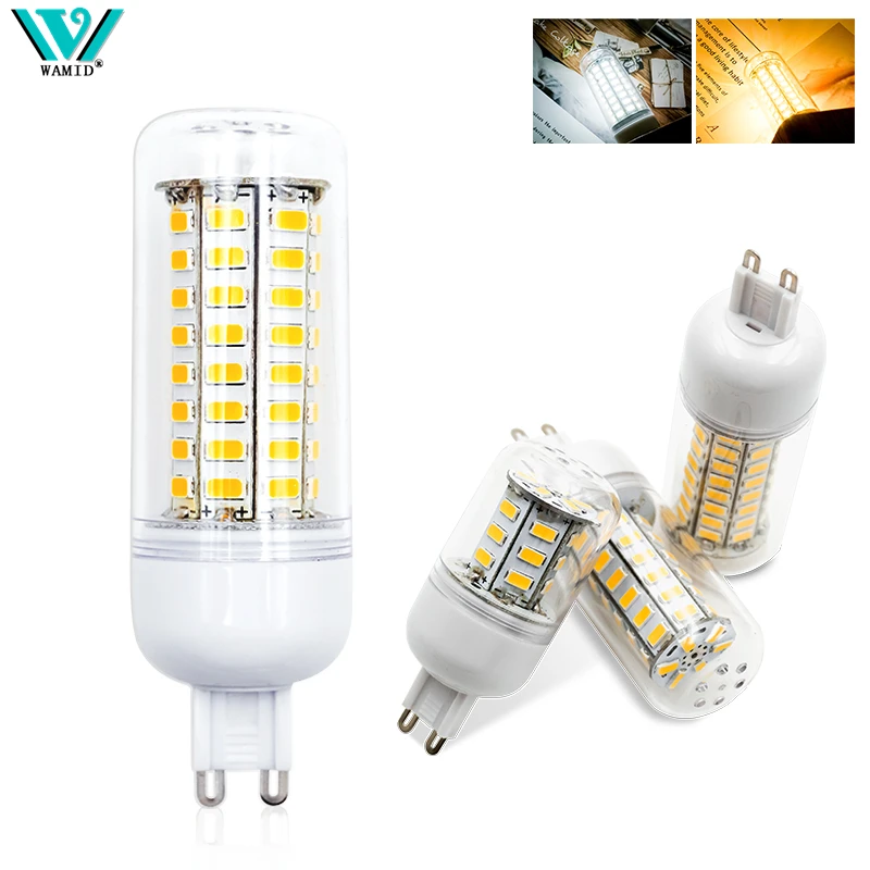 G9 lâmpada led 220v lâmpada milho 24 36 48 leds smd 5730 ampola lampada lâmpada led lustre iluminação vela luz led