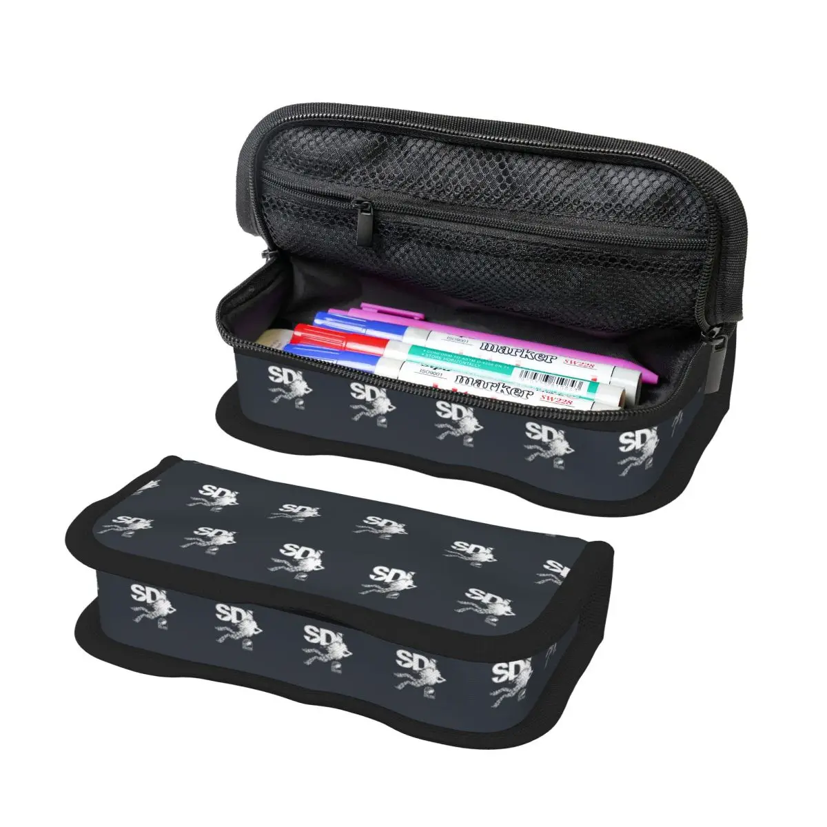 Scuba Diving International (SDI)- Scuba Fish Diver Pencil Case Kids Gifts Pen Box Pencil Bag Stationery Supplies Pen Holder Bag