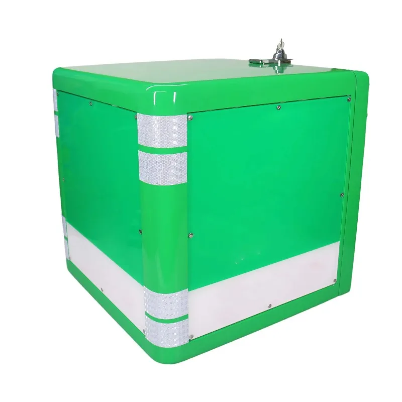 Custom Food Delivery Box with LED Screen FRP Plastic Delivery Box LED Preserve Food