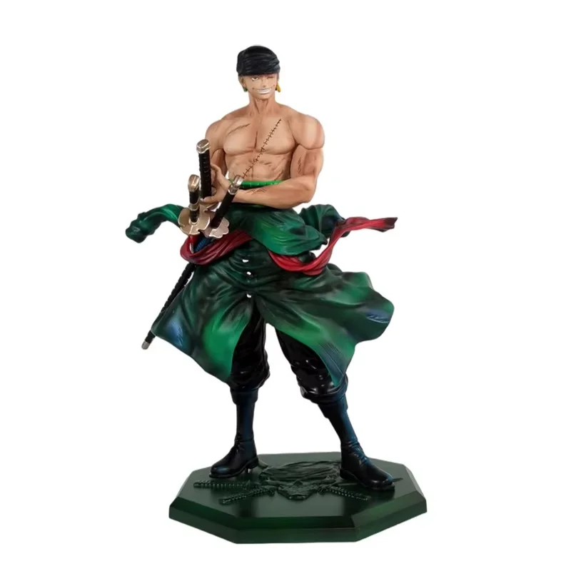 One Piece Jinshan Hill Zoro Garage Kit Modell Sammler-Actionfigur Anime Tischdekoration Geschenk für Fans und Sammler