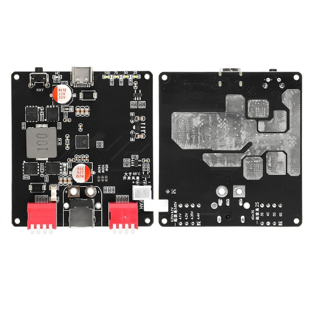 

Fast Charging Module 140W Bidirectional With Xt60Pw-M Dc2.1 Buck-Boost 2-6S Lithium Battery Charging Board Ip2366