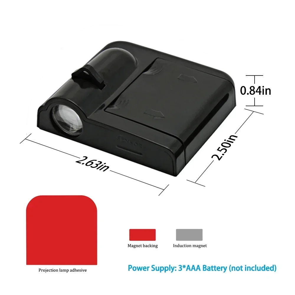 For Puma Cougar Logo LED Courtesy Lamp Car Door Welcome Light Ghost Shadow Lamps For Ford ST Line EcoBoost MK2 MK3 MK4