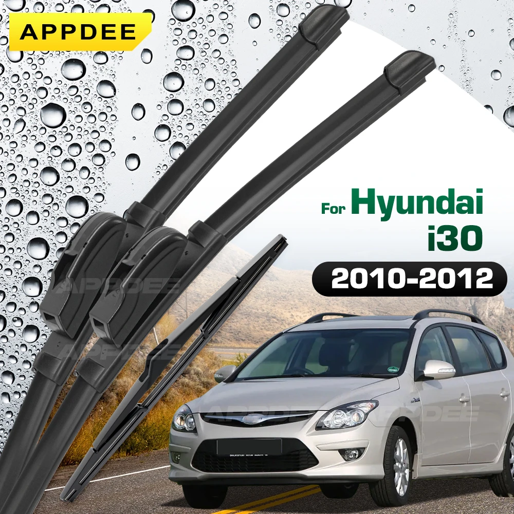 

Комплект силиконовых и резиновых передних и задних щеток стеклоочистителя для Hyundai I30 FD 2010-2012 щетки для лобового стекла и окон