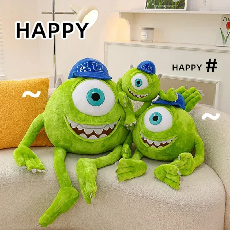 80cm Big Size Disney Mike Wazowsky Monsters University Monsters, Inc. Plushies Pillow Doll Stuffed Animal Cartoon Anime Toy Gift