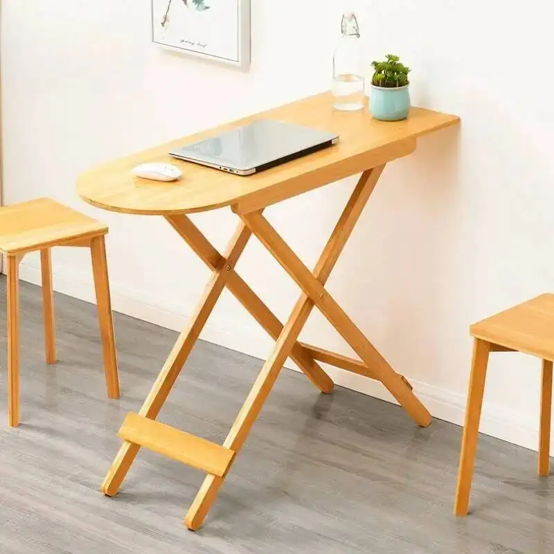 folding household dining outdoor table kitchen small portable dining tables simple extensible tavolino da salotto home furniture