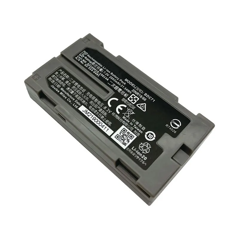 Imagem -06 - Bateria Recarregável do Li-íon para a Estação Total Superior Gm52 Bdc71 2993mah 7.2v Bdc71 Peças