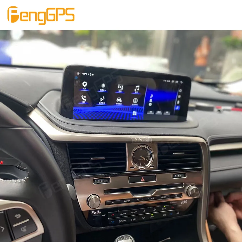 Android Car Radio For Lexus RX 200t RX200t rx350 rx300 rx350 rx450h 2018-2020 Car Multimedia Video Stereo GPS Navigation Head