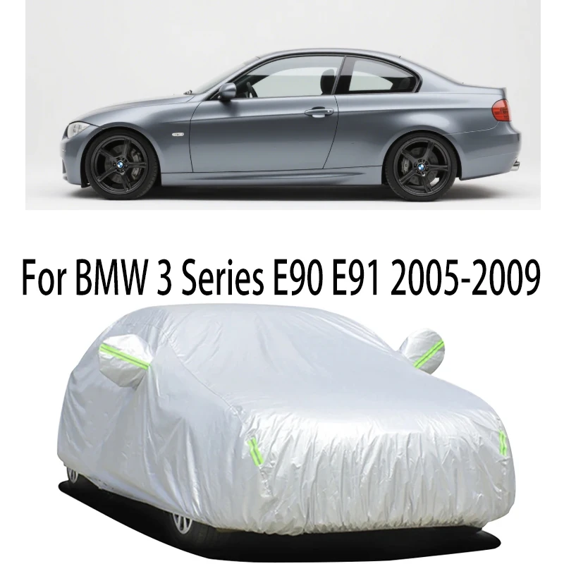 

Car Cover Protection Sunscreen Heat Insulation Dust Resistant Scratch For BMW 3 Series E90E91 2005-2009 Car Exterior Accessories