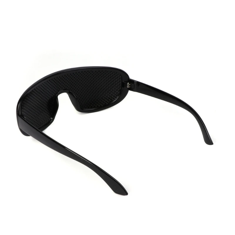 Pinhole Glasses Big Frame Small Holes Resin Lens Eye for Protection Equipment for Female Male Reading Books Magazines To